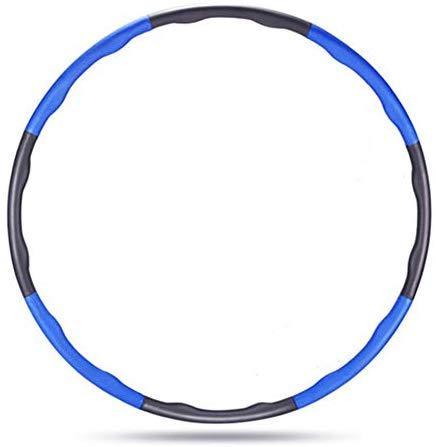 Auoxer Fitness Exercise Weighted Hoola Hoop - Detachable & Adjustable for Fat Burning Workout