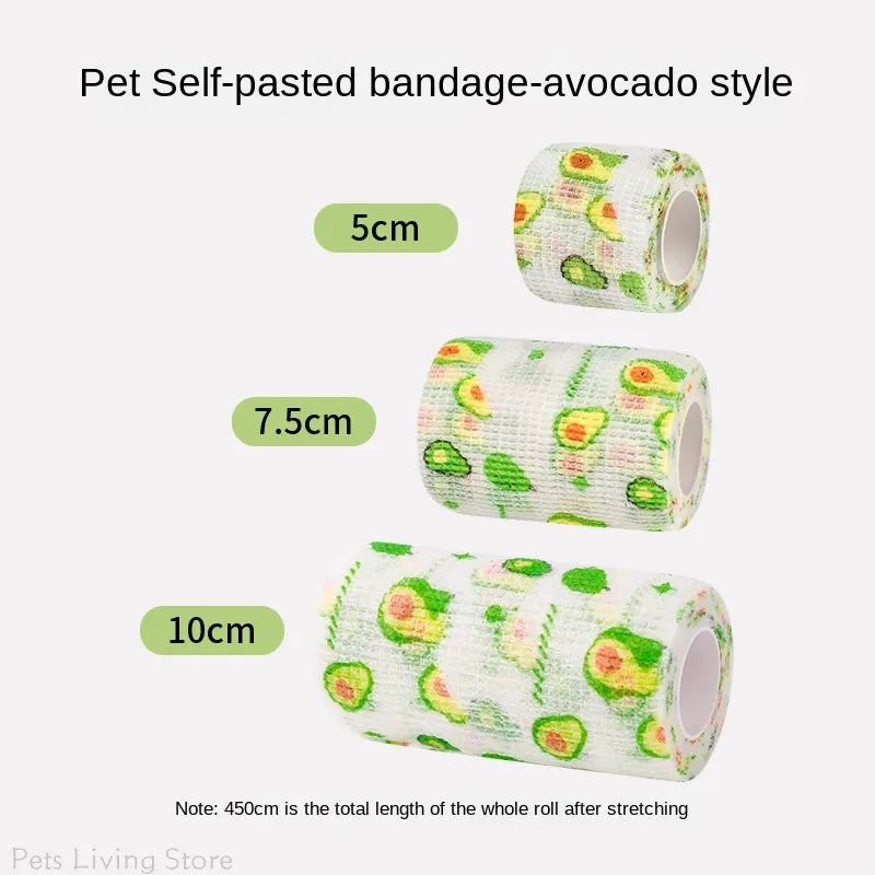 Pet-Friendly Self-Adhesive Bandage for Dogs Outdoor Activities