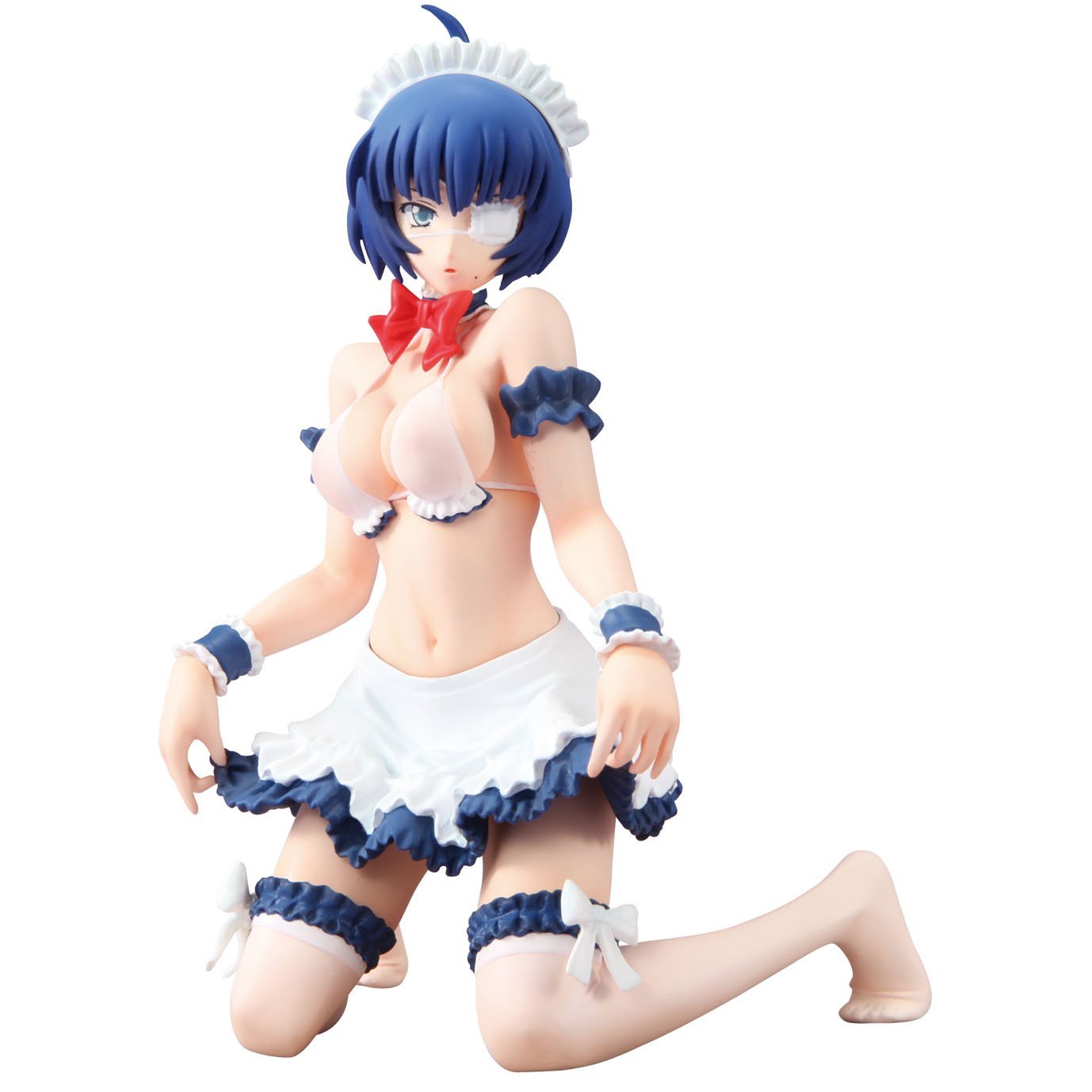 Chara-Ani Toys Works Ikki Tousen Xtreme Xecutor Ryomo Shimei Lingerie Pure White Ver. 1/8 PVC Figure