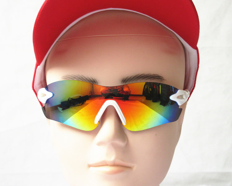 A99 Golf Multicolor Rimless Sports Sunglasses for Men & Women - UV400 Protection