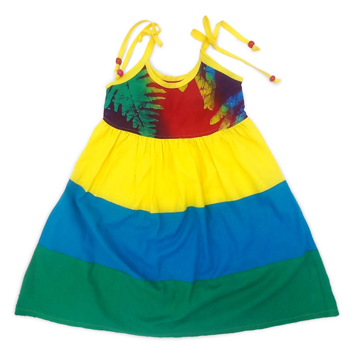 Géopa Kids Batiks Clothing Rainbow Dress