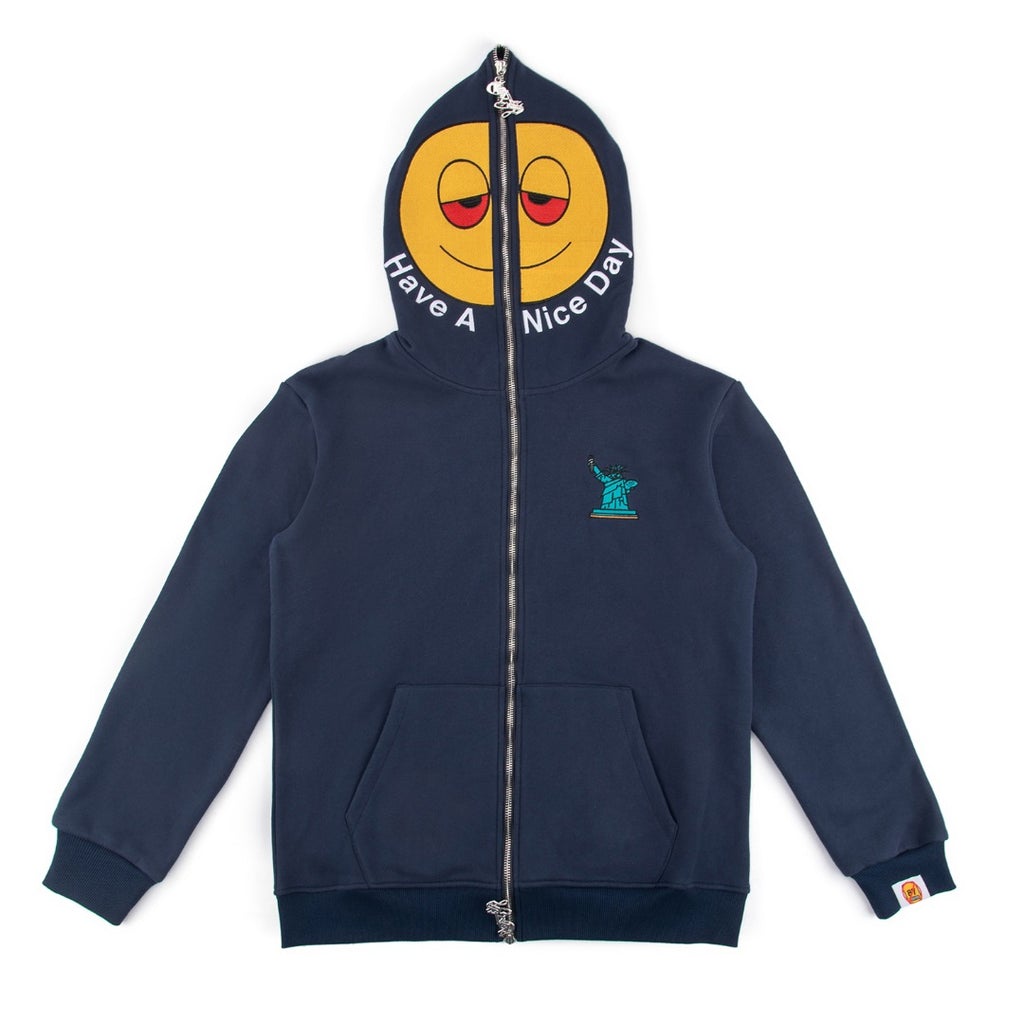 GAS NYC HAND ZIP UP HOODIE - Men's Apparel