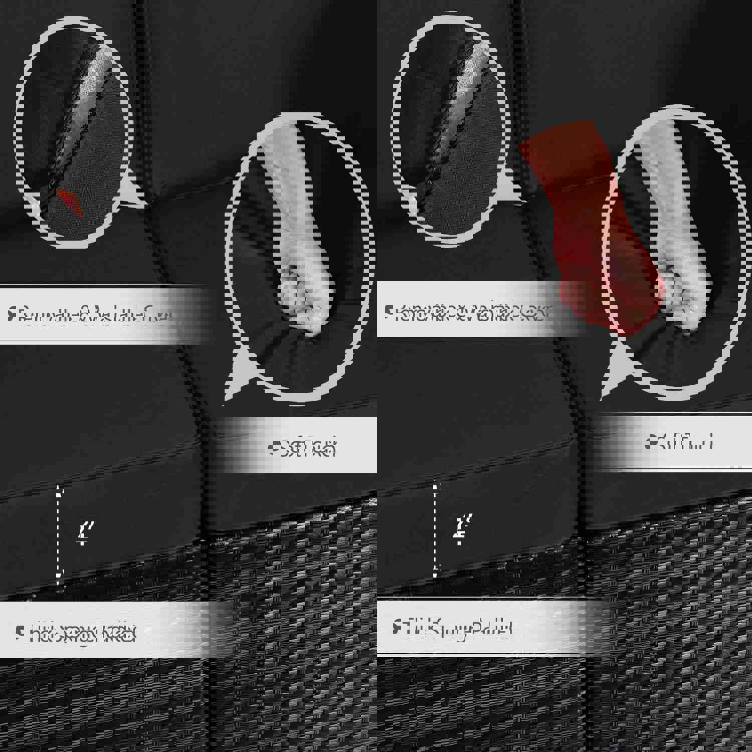 Tangkula 7 Piece Patio Furniture Set with Fire Pit Table, 30 Inches 50,000 BTU Propane Fire Pit Table