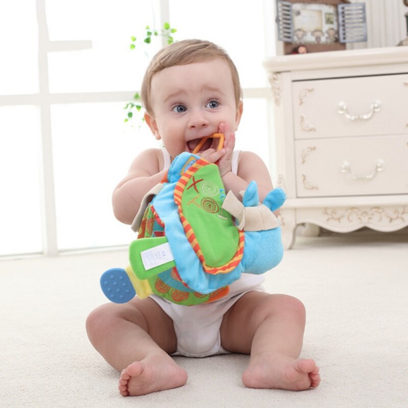 Baby Rattles Cloth Book & Teether Toys - Safe and Fun for Infants