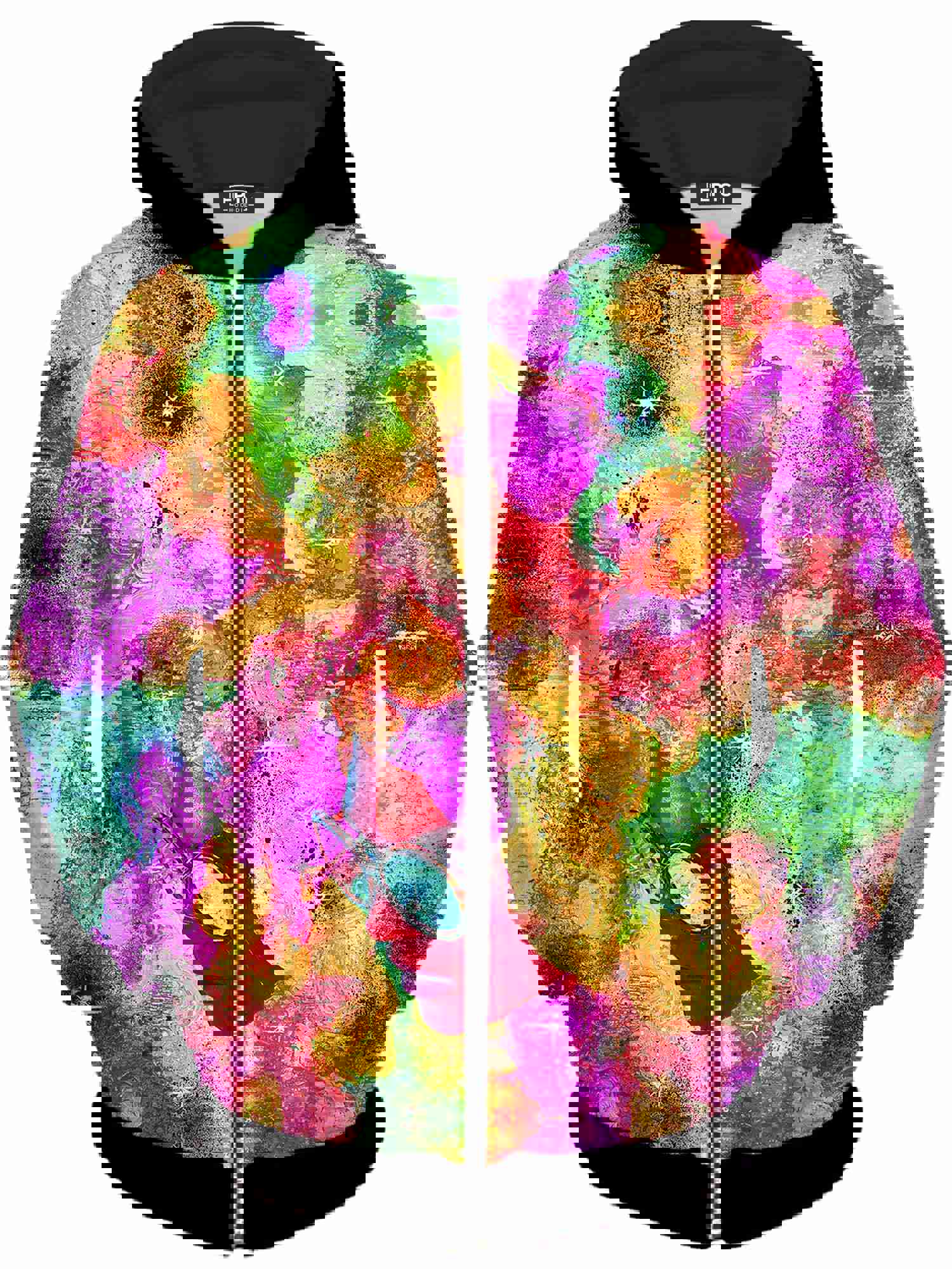 Pure Bliss Unisex Zip-Up Hoodie