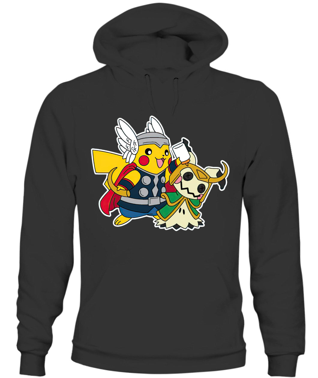 Pikathor and Lokyu Custom Graphic Apparel - Unisex Cotton T-Shirt