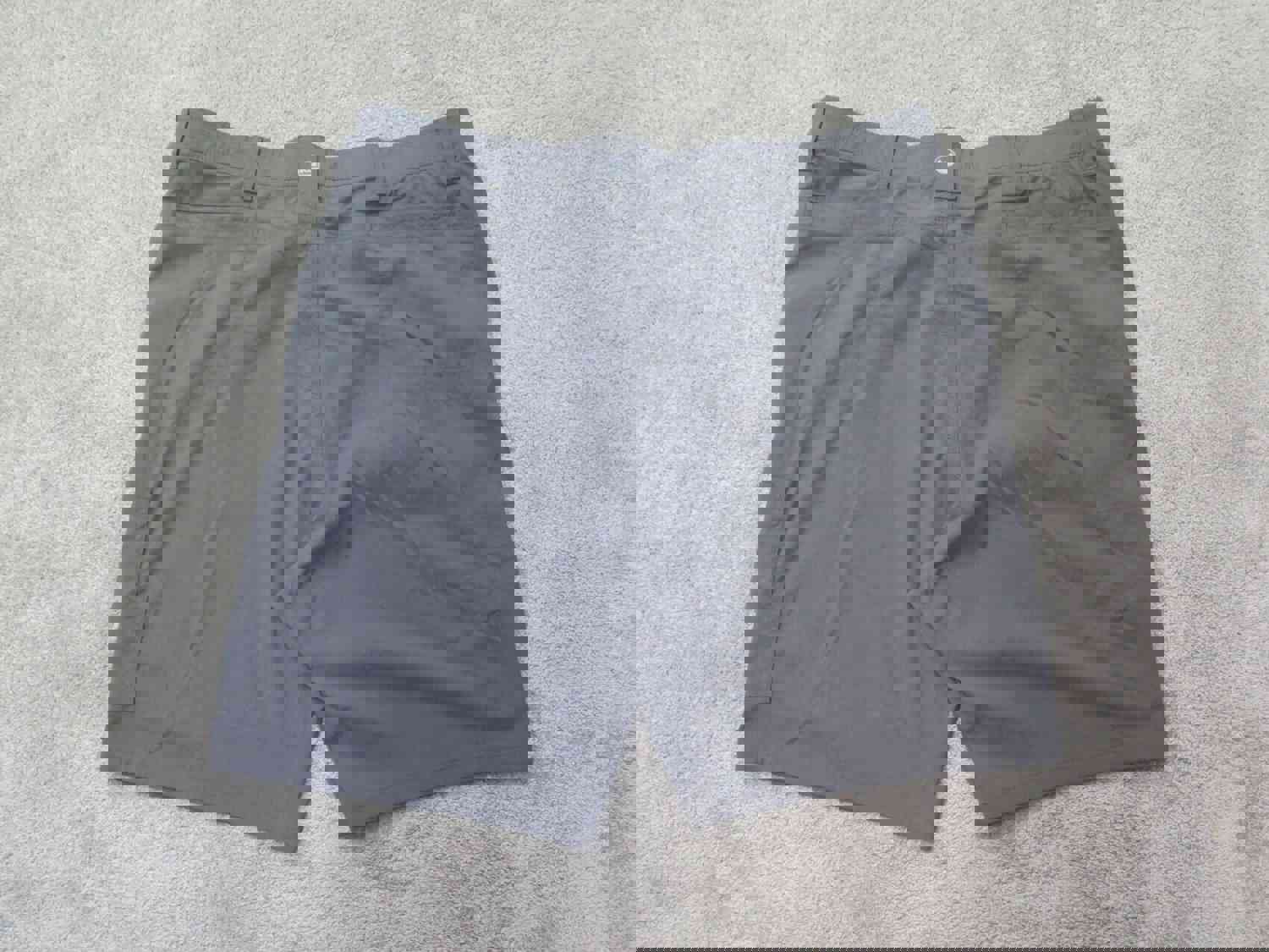 Wrangler Men's 44 Gray High Rise Chino Stretch Shorts NW9851G