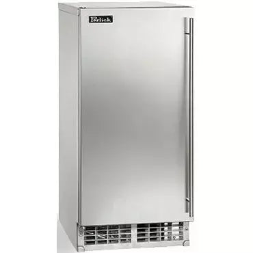 Perlick 15 Ice Maker with Stainless Steel Solid Door and 80 lbs. Daily Ice Production - H80CIMS-A
