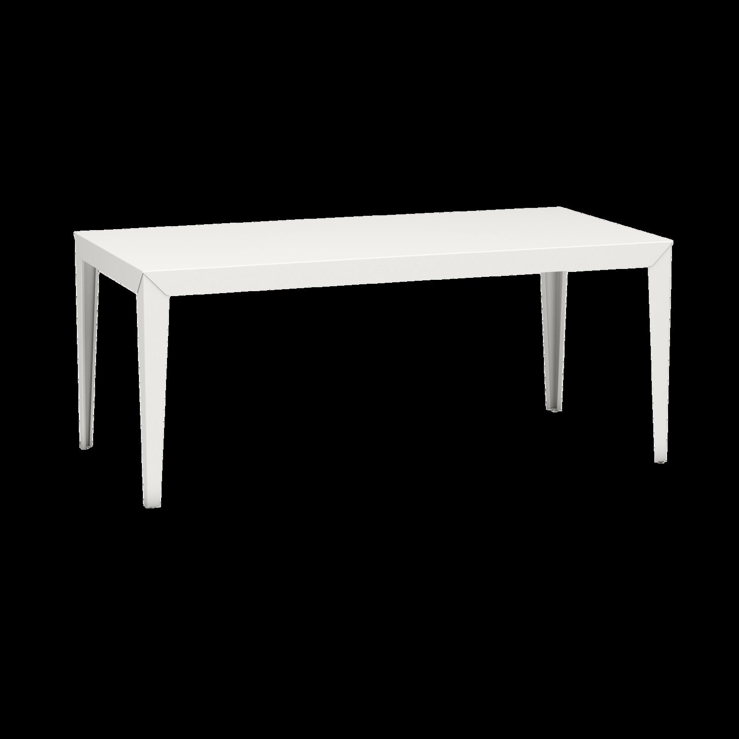 Zef Outdoor Rectangular Dining Table 71x35 - Customizable for Any Outdoor Gathering