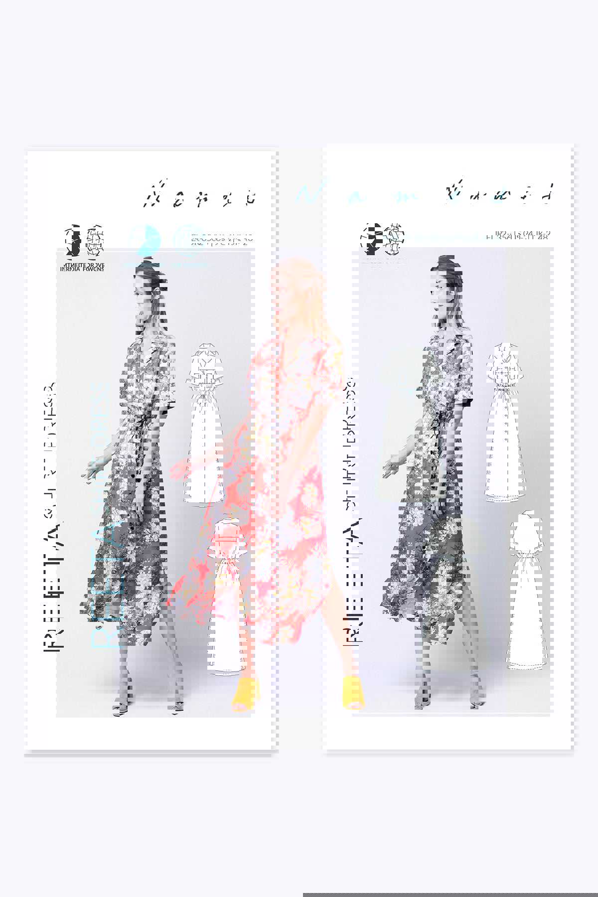 Named Clothing Reeta Shirt Dress Digital PDF Pattern