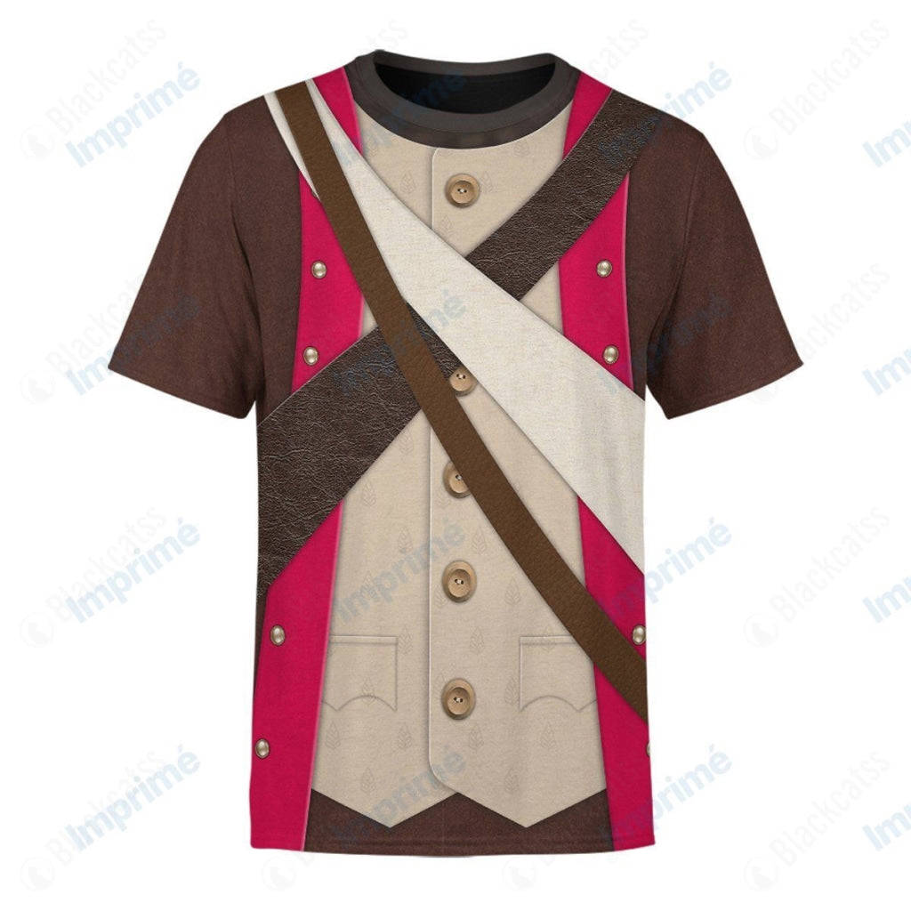 Historical American Infantry-6th Continental Regiment Apparel