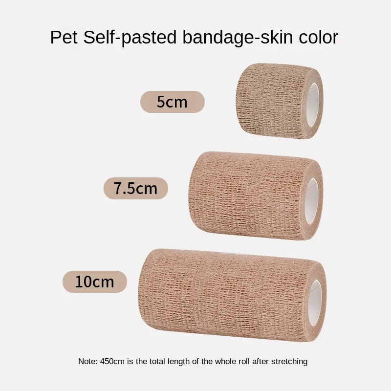 Pet-Friendly Self-Adhesive Bandage for Dogs Outdoor Activities