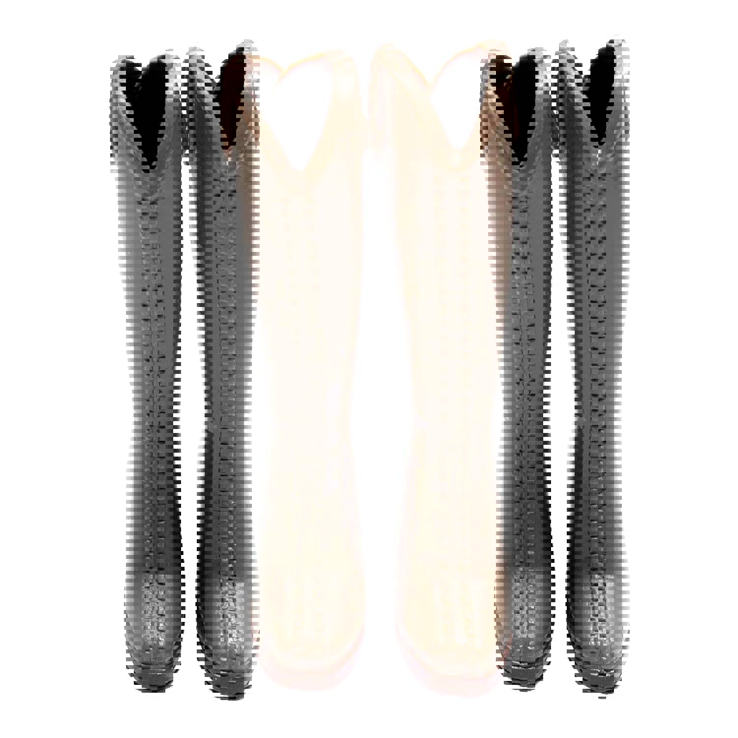 Mattel Barbie My Scene Doll Replacement Shoes - Tall Floral Taupe Mauve Boots