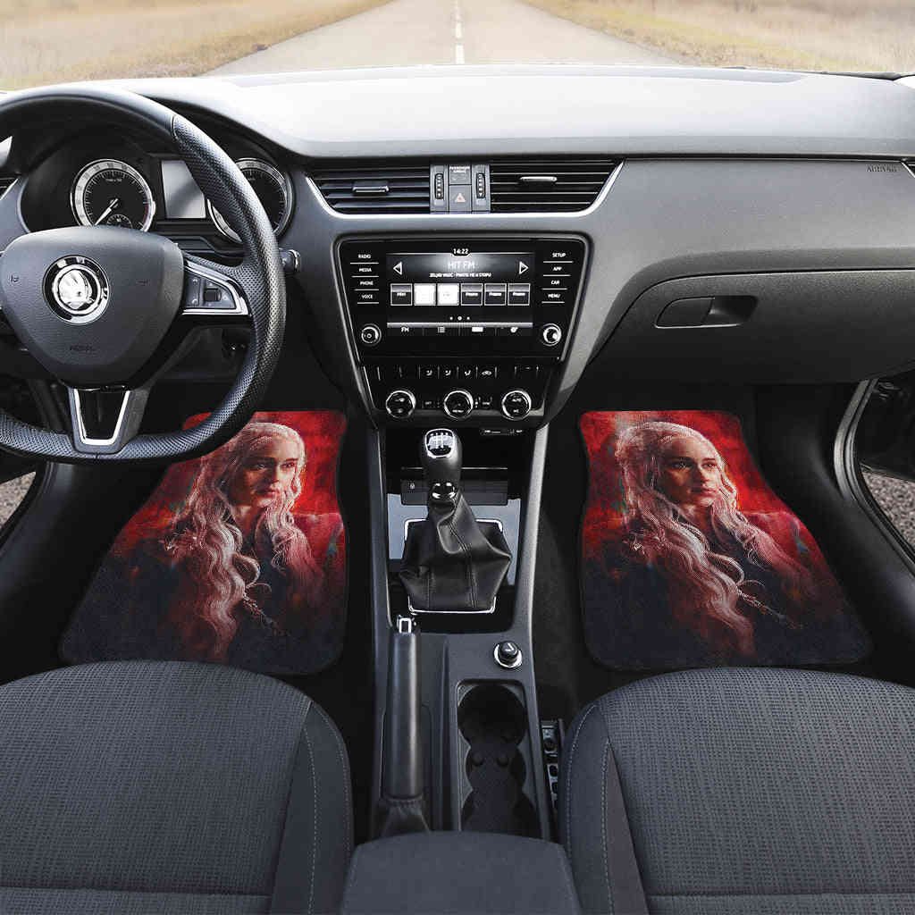 Daenerys Targaryen Car Floor Mats Game Of Thrones Car Accessories