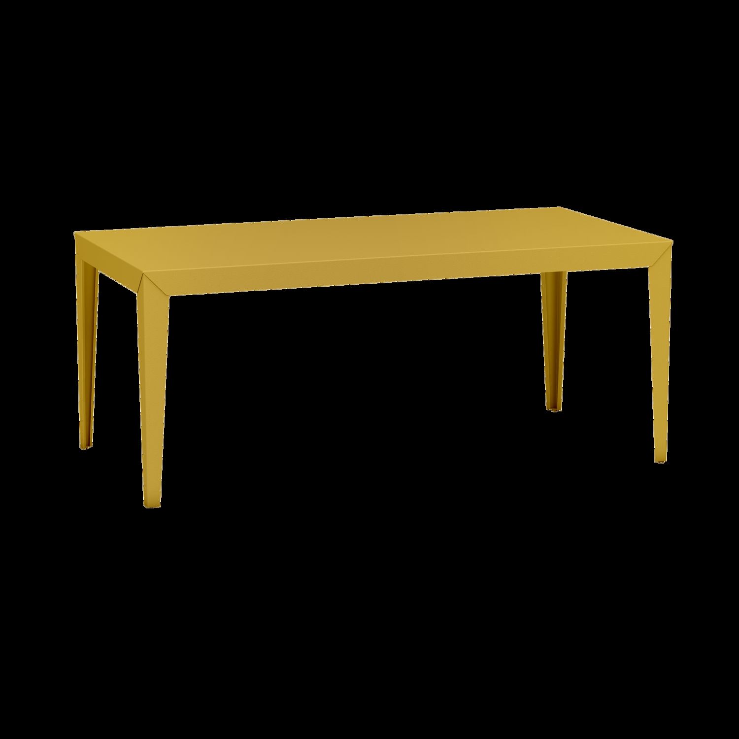 Zef Outdoor Rectangular Dining Table 71x35 - Customizable for Any Outdoor Gathering