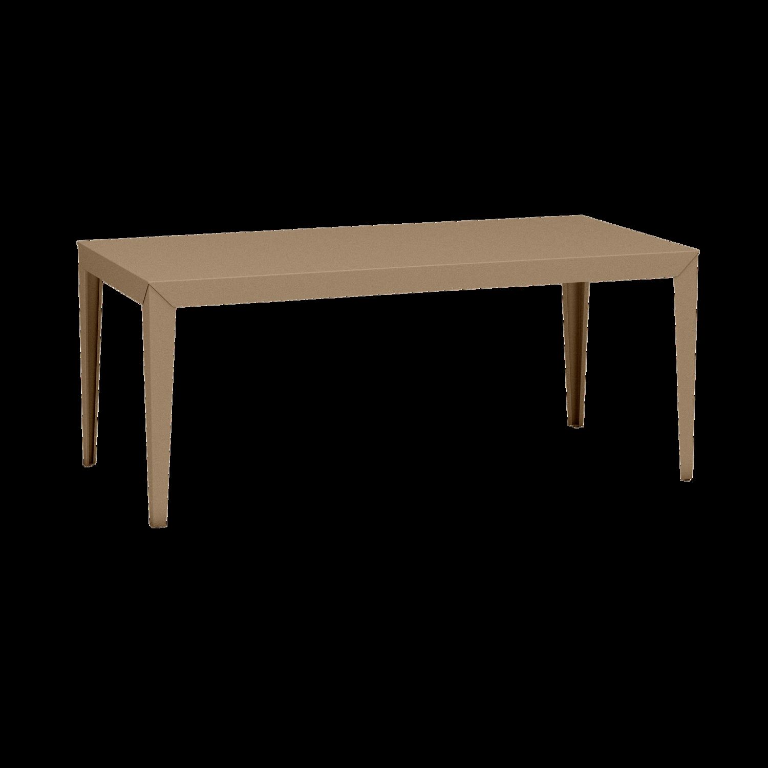 Zef Outdoor Rectangular Dining Table 71x35 - Customizable for Any Outdoor Gathering