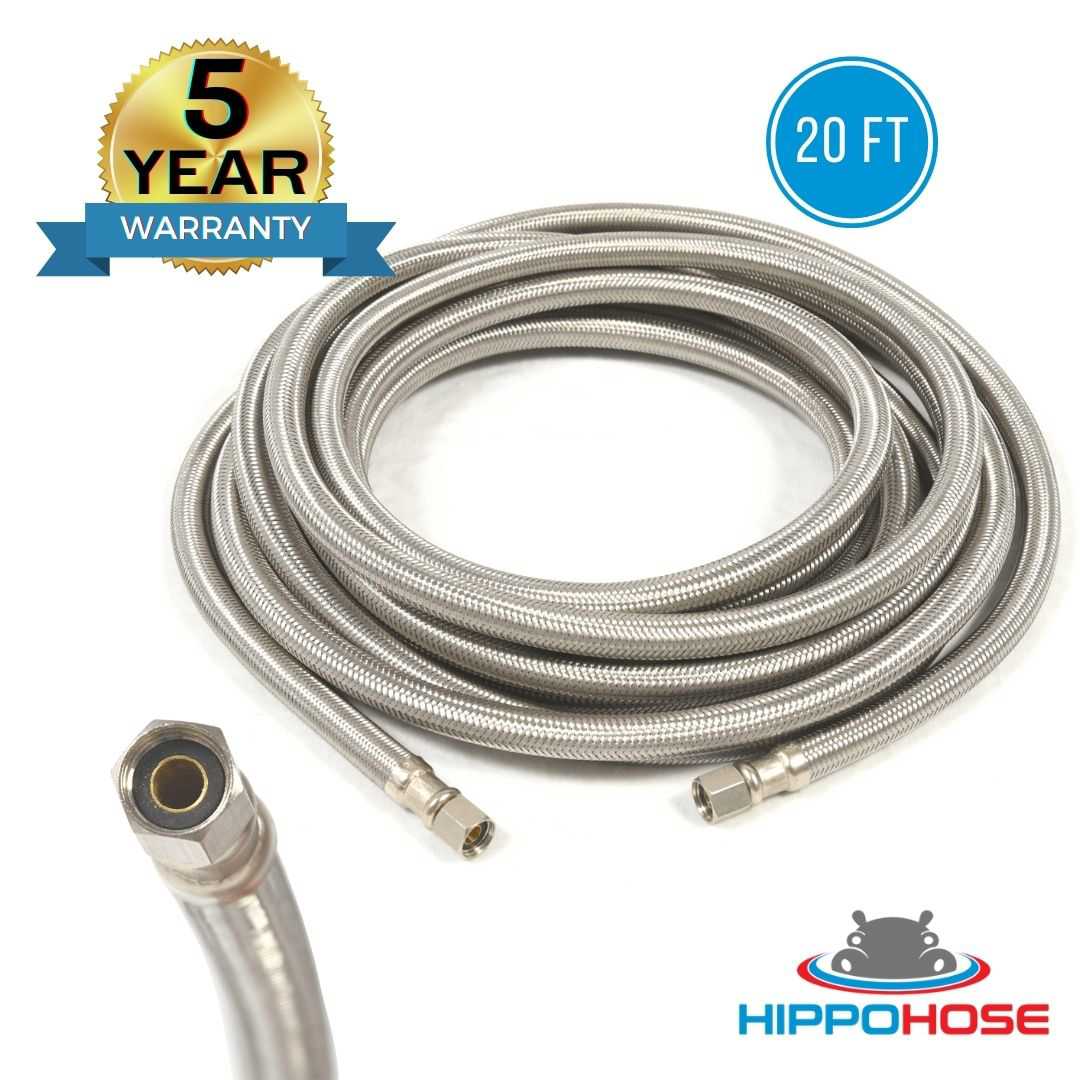 Hippohose Refrigerator Hose / Ice Maker Water Supply Hose
