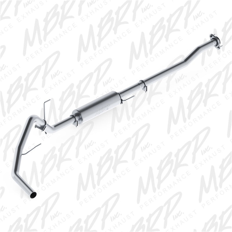 MBRP S5230P Ford 3 Inch Cat Back Exhaust System Single Side Performance Series For 11-14 Ford F-150 5.0L