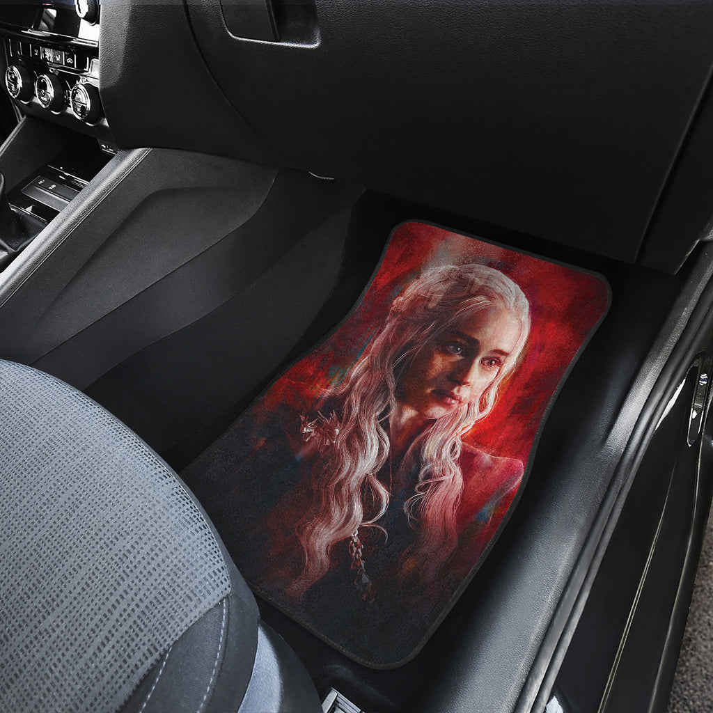 Daenerys Targaryen Car Floor Mats Game Of Thrones Car Accessories