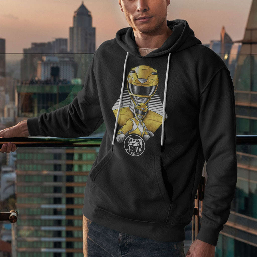 The Yellow Ranger Custom Graphic Cotton T-Shirt