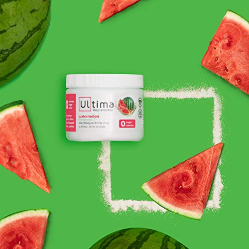 Ultima Replenisher Electrolyte Hydration Drink Mix - Sugar Free, Keto, Vegan, 30 Servings