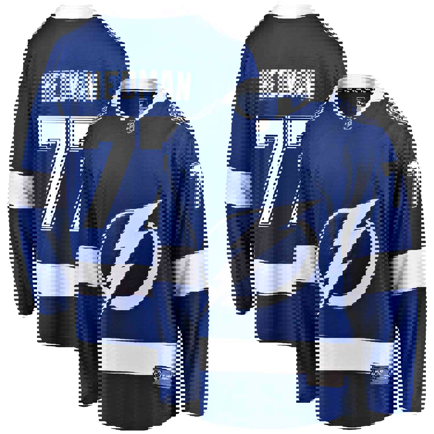 Victor Hedman Tampa Bay Lightning Fanatics Branded Home Premier Breakaway Player Jersey - Blue