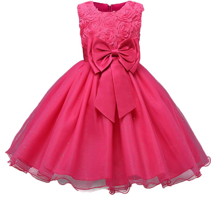 Baby Girls Princess Tutu Party Dress - Elegant Lace Summer Dress for Kids