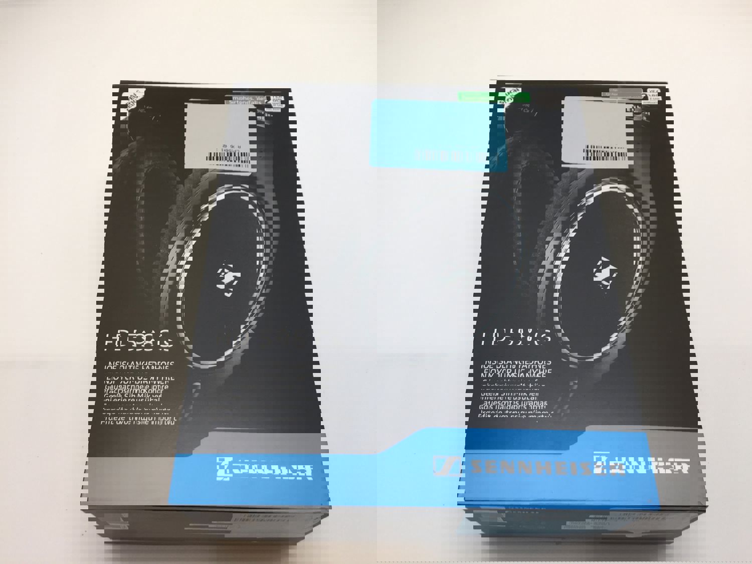 Sennheiser HD598CS Noise Isolating Over Ear Headphones - Premium Audiophile Grade