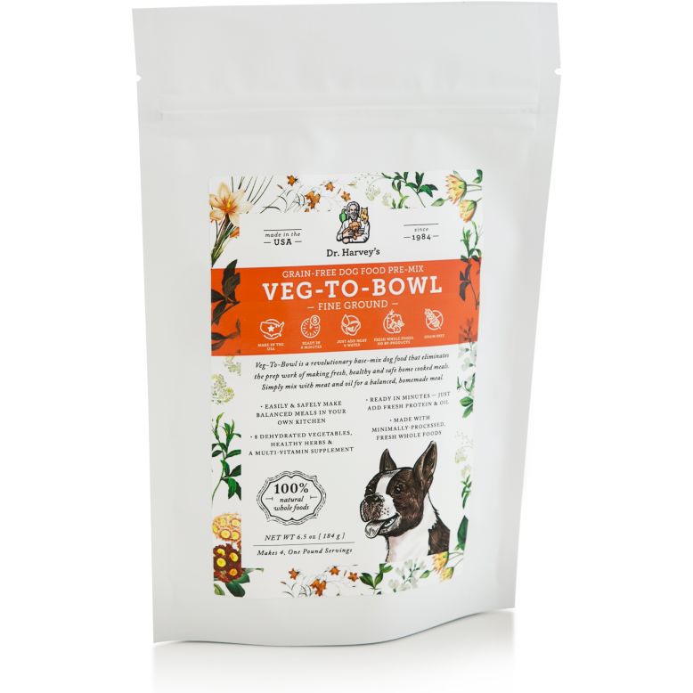 Dr. Harveys Grain-Free Dog Food Pre-Mix - Veg-To-Bowl (Fine Ground)