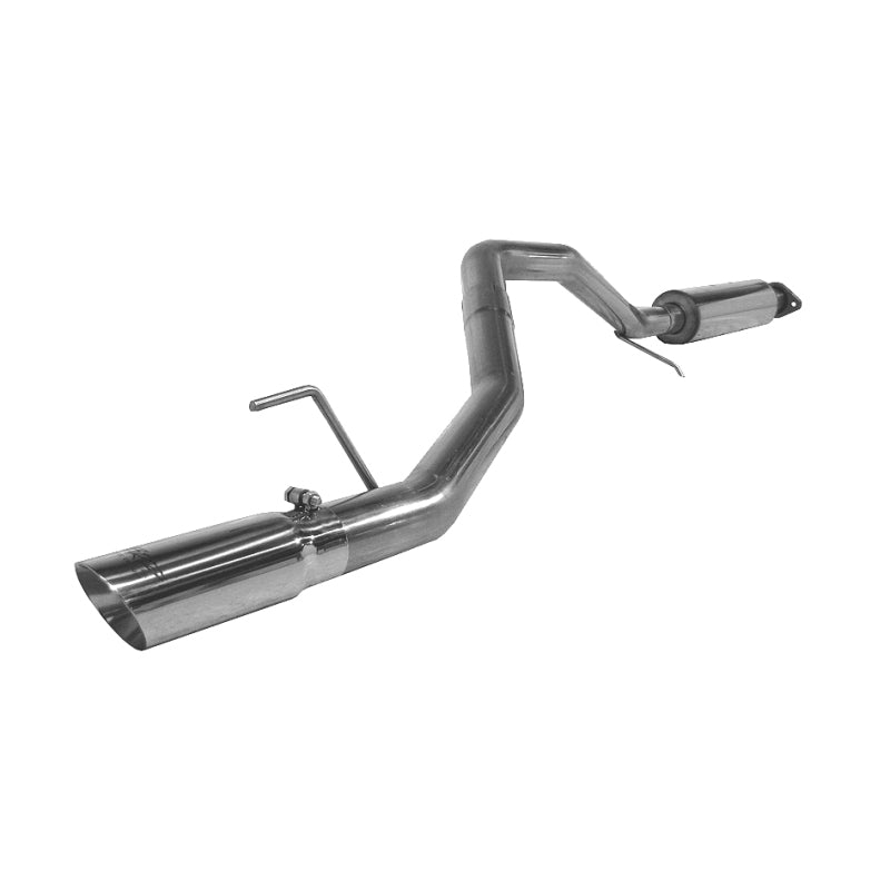 MBRP S5504409 Cat Back Exhaust System Single Side T409 Stainless Steel For 06-10 Jeep Commander
