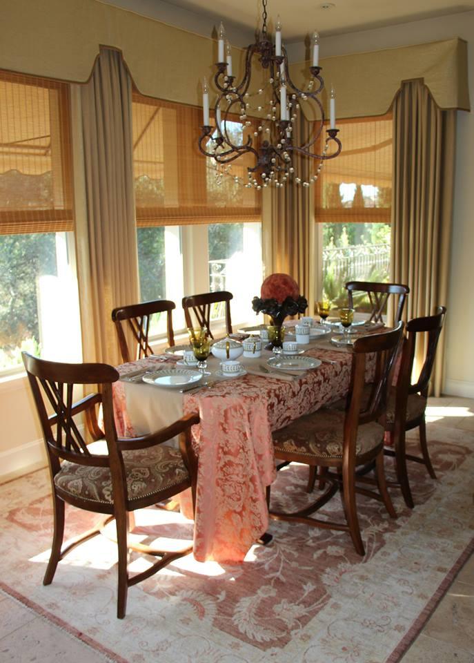 Faux Burlap Table Runner Set of 4