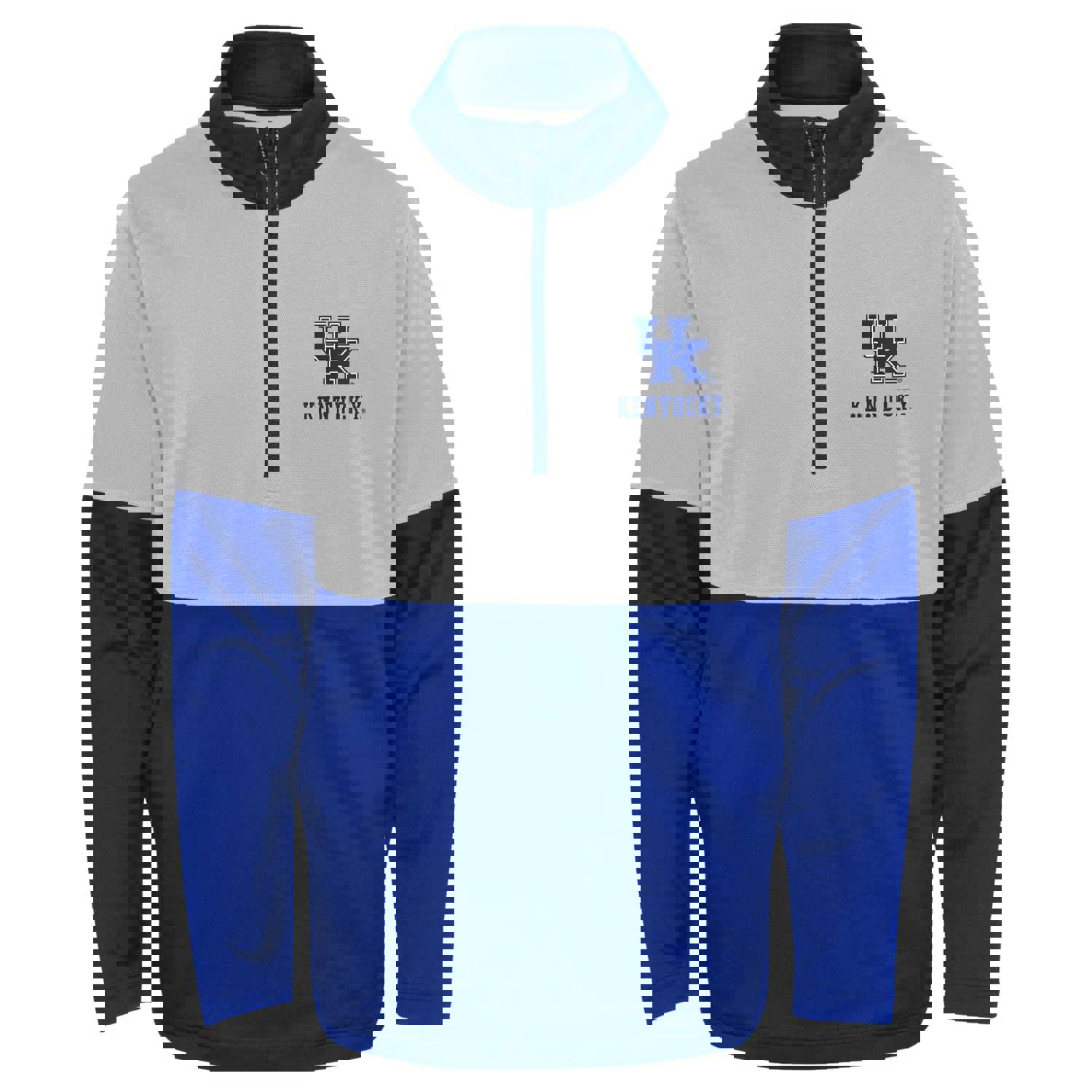 Outerstuff Kentucky Wildcats NCAA Boys Youth Quick Snap 1/4 Zip Pullover