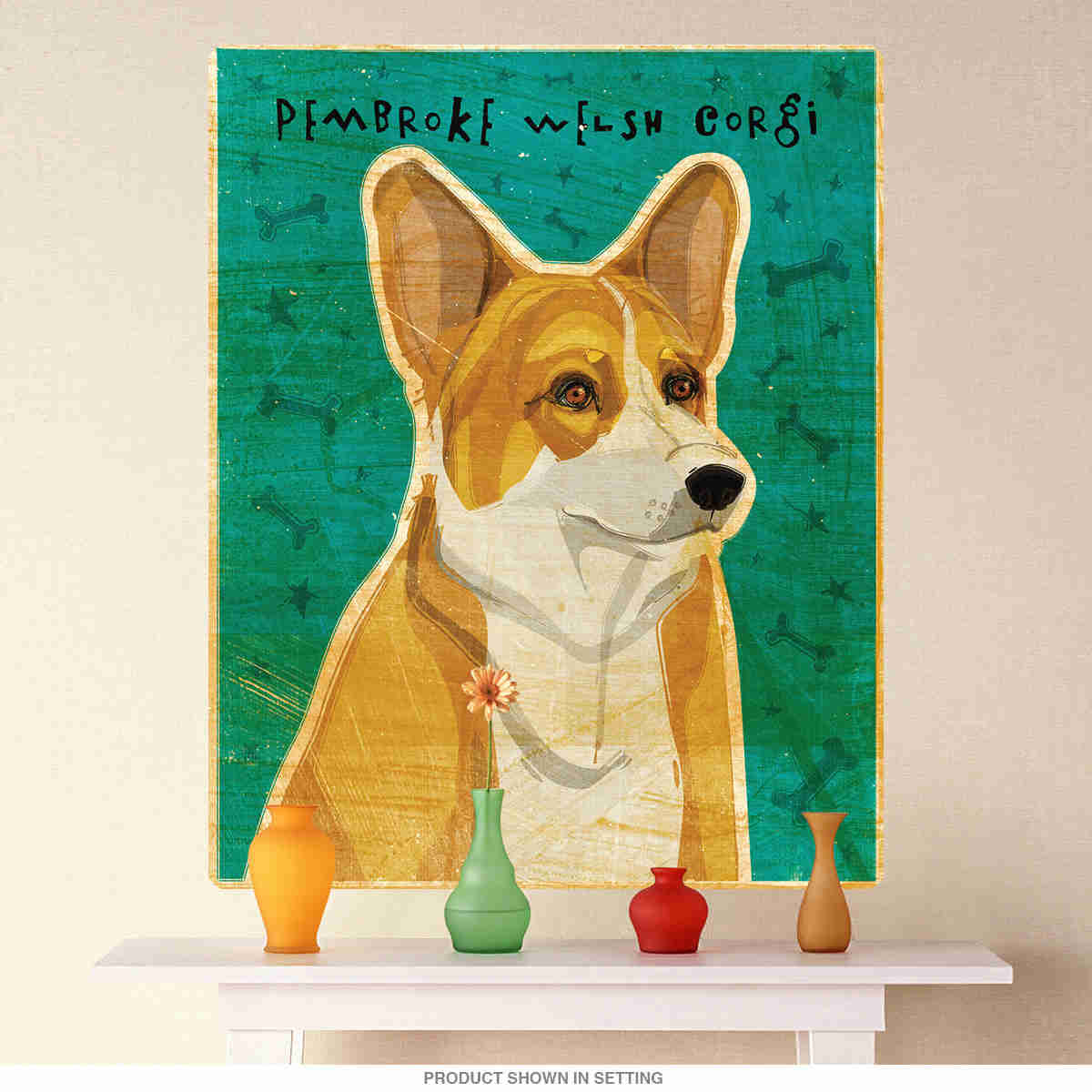 Pembroke Welsh Corgi Dog Wall Decal - Premium Removable Art