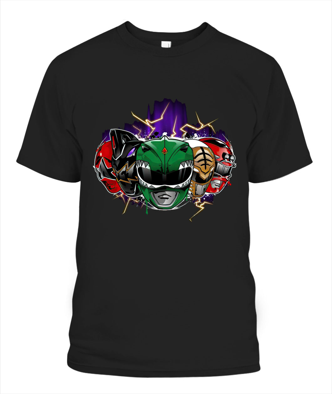 Tommy Oliver Helmets Custom Graphic Apparel - Unisex Classic Fit Cotton T-Shirt