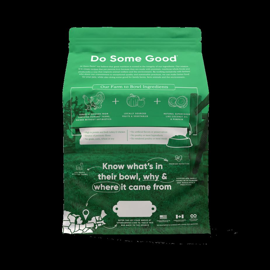 Open Farm Homestead Turkey & Chicken Dry Cat Food