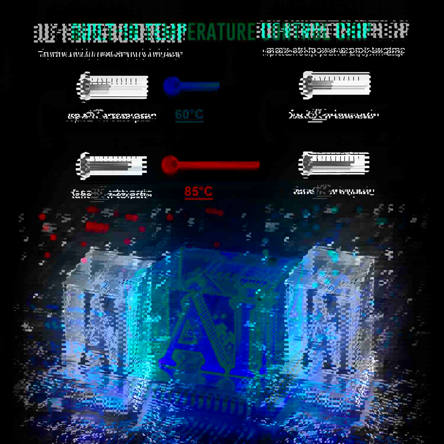 924 GPH Bottom Feed Submersible Water Pump - 75W Energy Efficient, Low-Suction