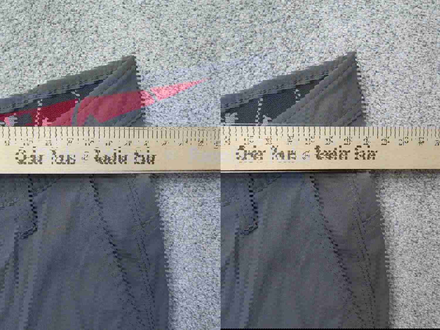 Wrangler Men's 44 Gray High Rise Chino Stretch Shorts NW9851G