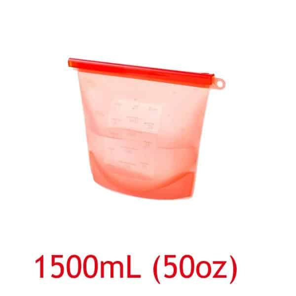 Reusable Silicone Food Storage Bag - Eco-Friendly & Durable