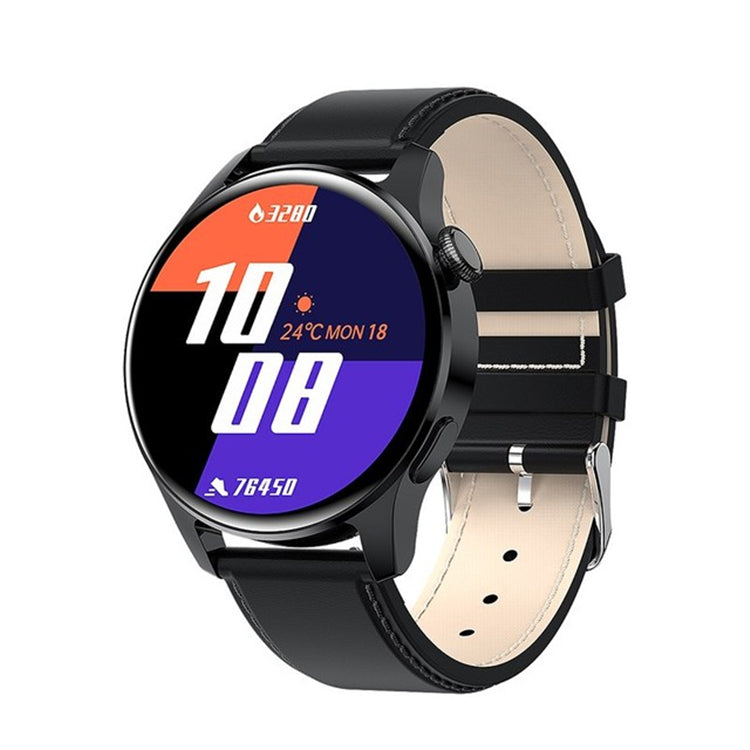LIGE BW0256 2022 Full Circle Touch Screen Steel Band Luxury Smart Watch for Men - Waterproof Fitness Watch with Call Function