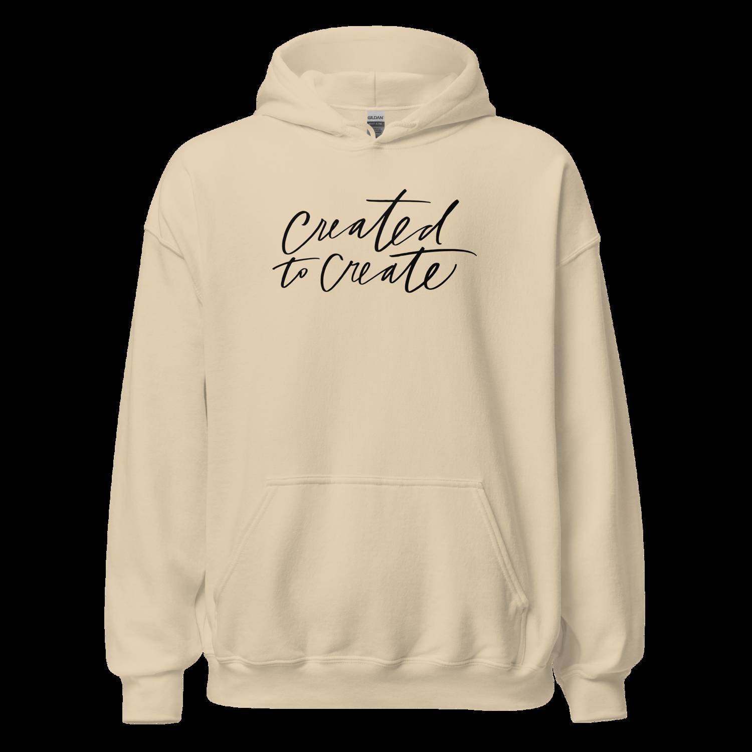 Created To Create (Gildan Hoodie)