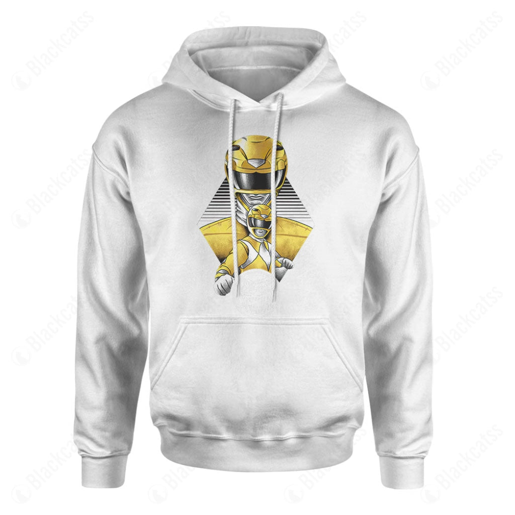 The Yellow Ranger Custom Graphic Cotton T-Shirt
