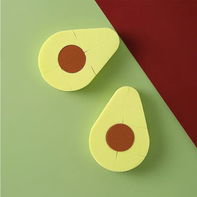Avocado Shaped Makeup Sponge | Beauty Blender for Liquid, Powder & Cream