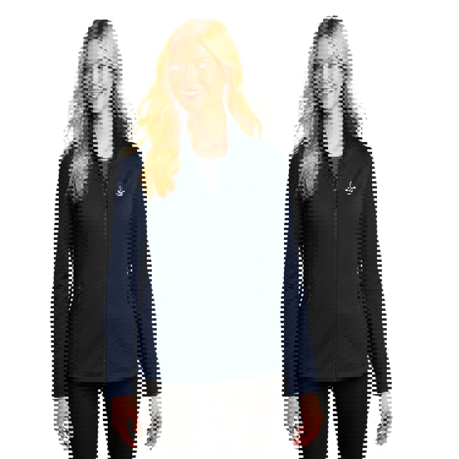 Port Authority® Ladies Grid Fleece Jacket