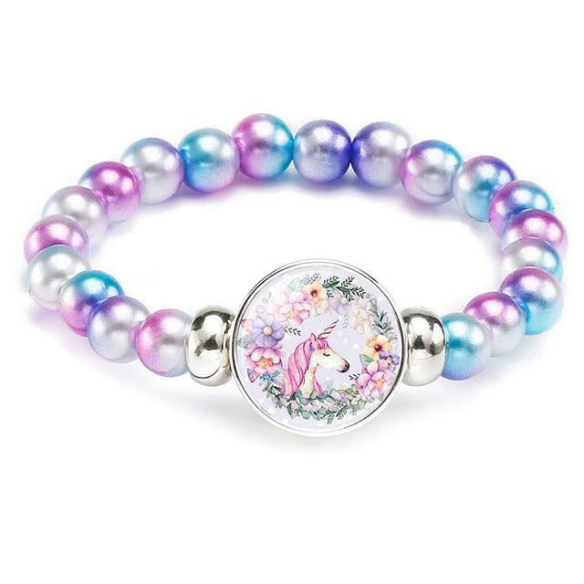 Unicorn Bracelet Bangle for Kids Birthday Party and Baby Shower Gifts