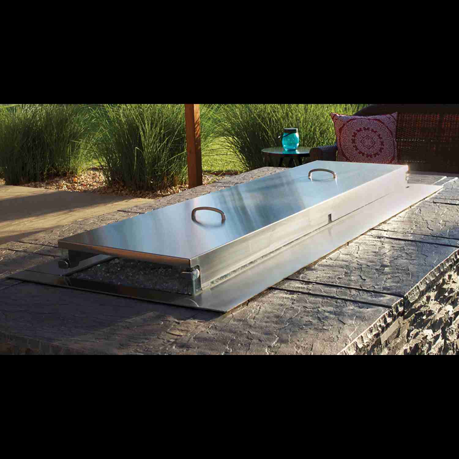 Empire Carol Rose Outdoor Linear 48 Fire Pit OL48TP10N