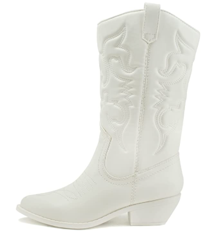 SODA Cowboy Boots Reno - Western Boots with High Pull On Tabs