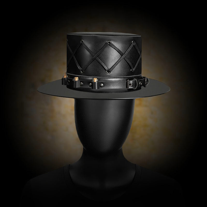 The Potions Black Hat - Durable and Stylish Plague Doctor Accessory