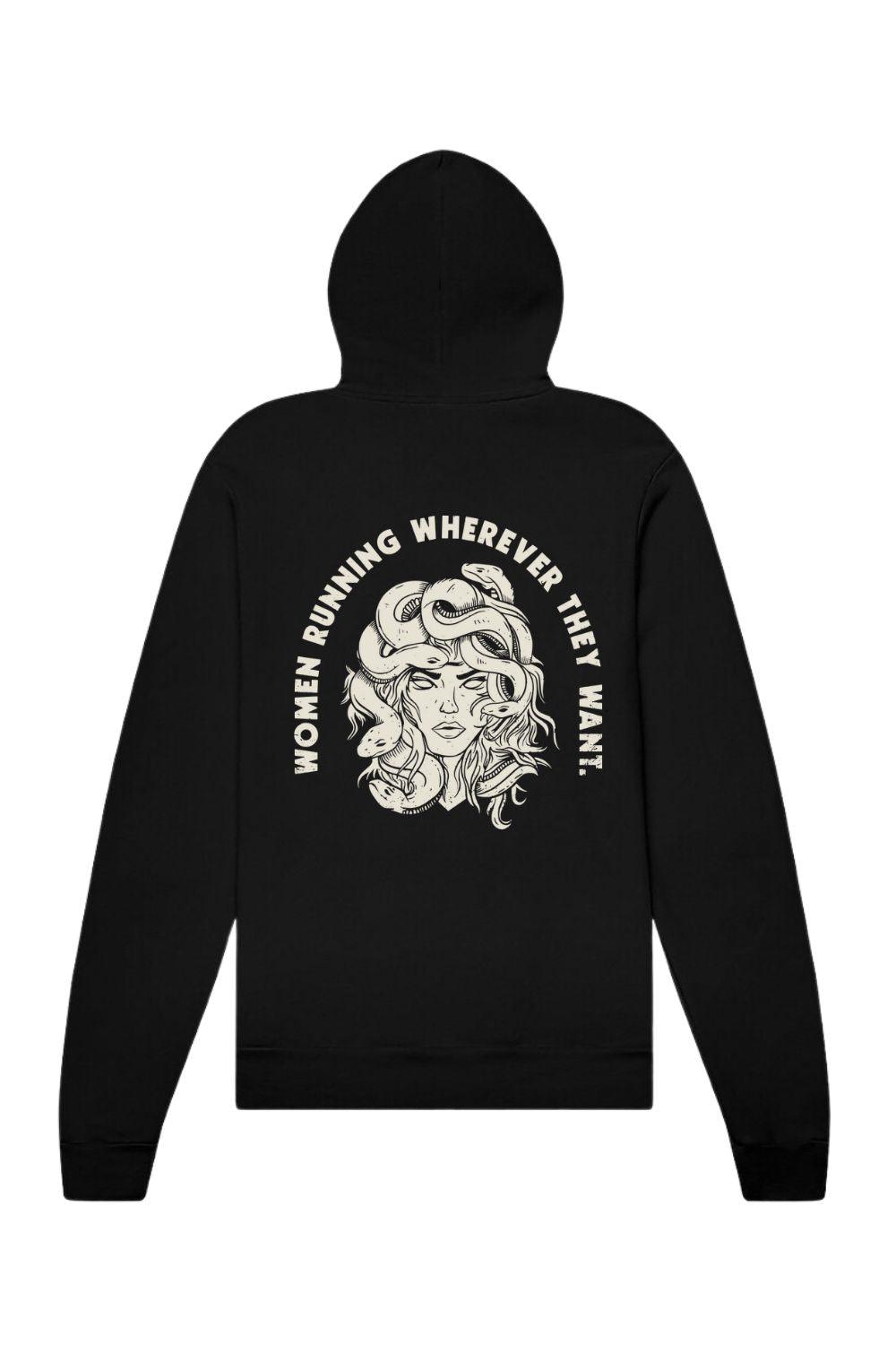 Women Running Wherever They Want Hoodie