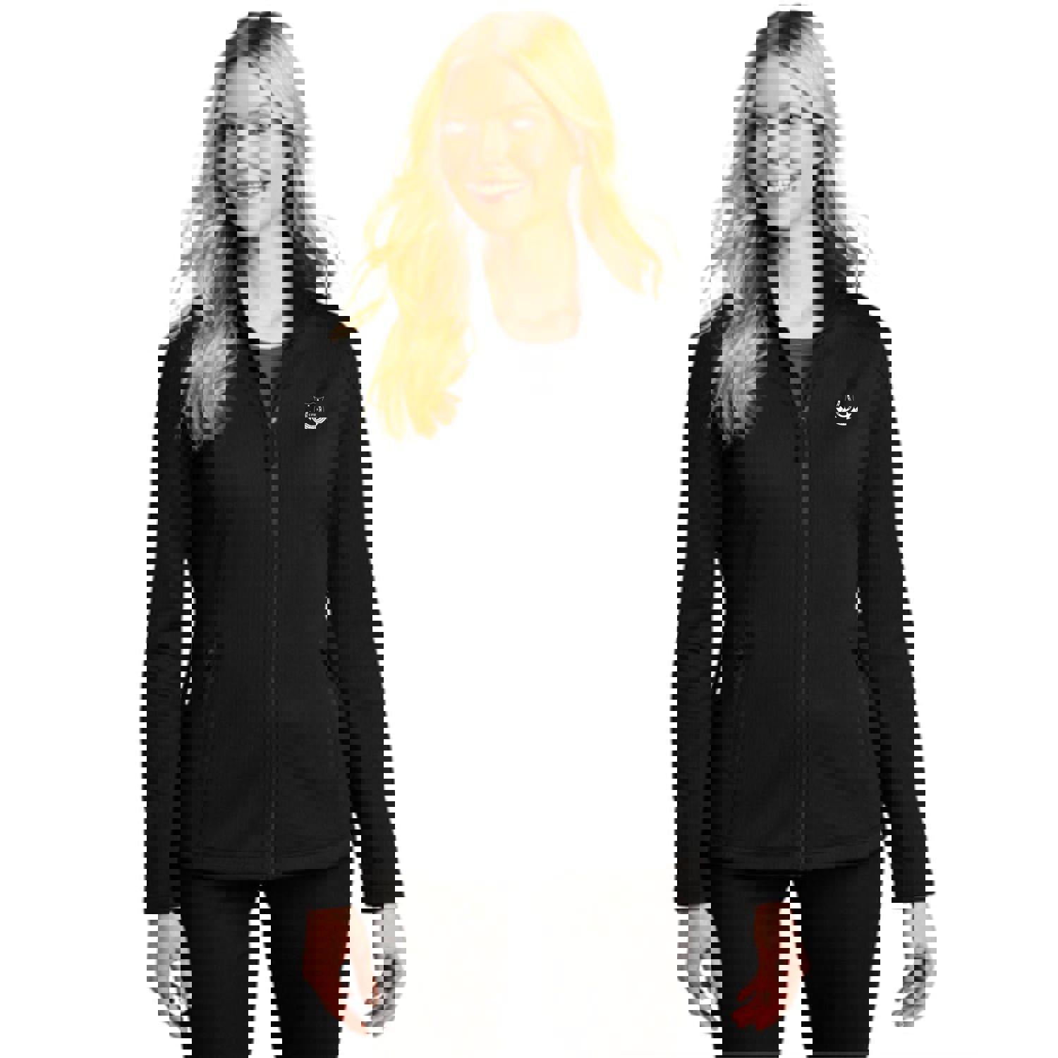 Port Authority® Ladies Grid Fleece Jacket