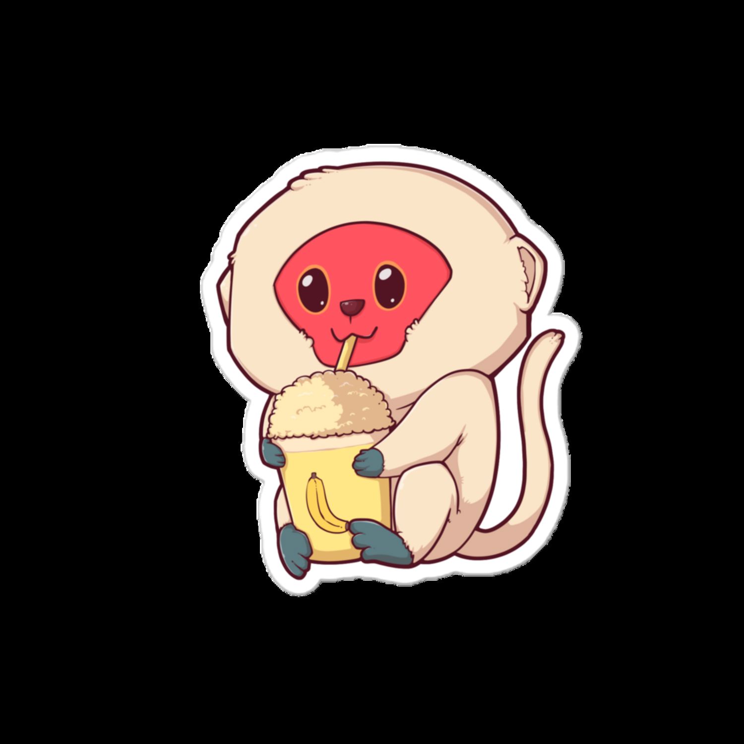 Monkey Baby Stickers - Durable Vinyl, Bubble-Free Application